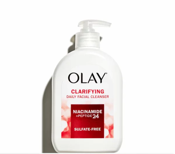 Olay Clarifying Daily Facial Cleanser (Niacinamide + Peptide24) 473ml16fl oz