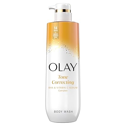 Olay Tone Correcting BHA & Vitamin C Serum Complex Body Wash 20 FL 0Z(591 mL)