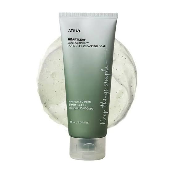 Anua Heartleaf Quercetinol Deep Cleansing foam 150ml